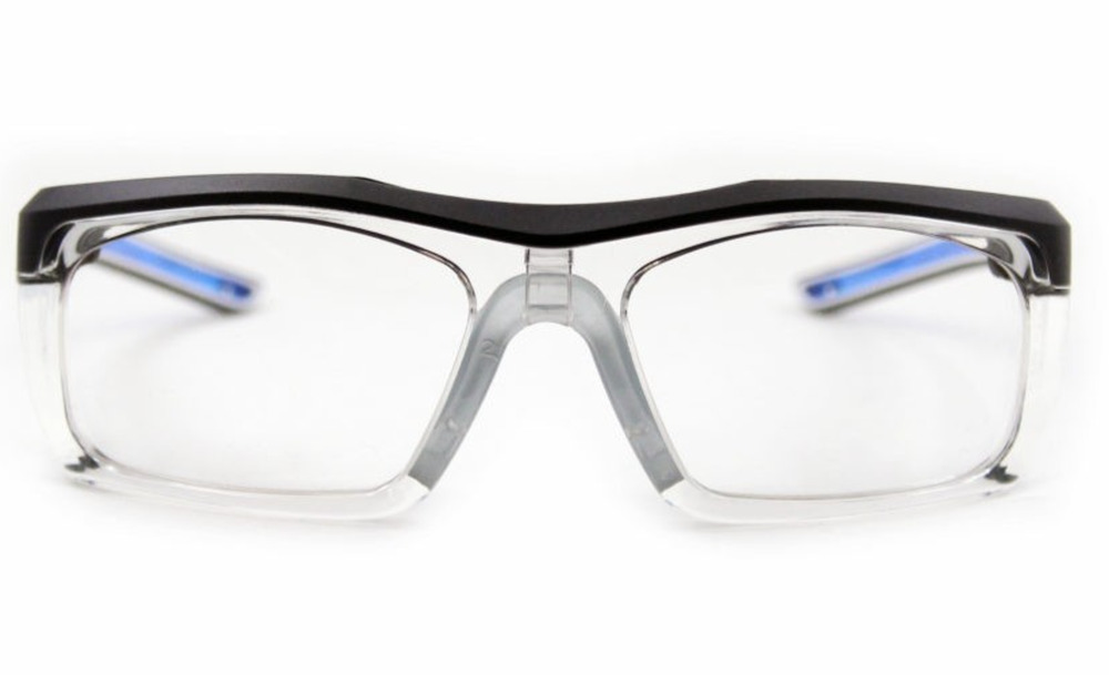 PENTAX ZT500 BLACK BLUE SAFETY EYEGLASSES FRAMES 53-18-131 EN166F Z87-2+ Z94.3